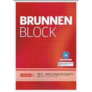 Produktbild für Briefblock Brunnen 105241801 Der Brunnen Block, A5