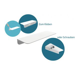 Produktbild für Duschablage Schütte 10500, weiß