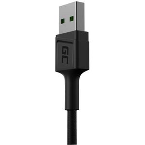 Produktbild für Ladekabel Green-Cell GC PowerStream, schwarz, 2m