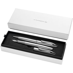 Produktbild für Schreibset Pelikan Jazz Noble Elegance, Metall, 2-teilig