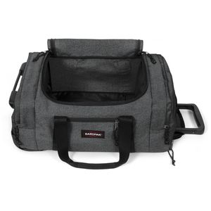 Produktbild für Reisetasche Eastpak Leatherface S+ Black Denim dunkelgrau 55cm