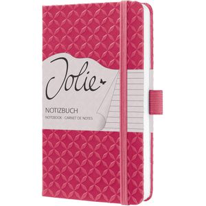 Produktbild für Notizbuch Sigel Jolie Fuchsia Pink JN104, Kunstleder Hardcover