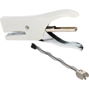 Produktbild für Heftzange BNT 742707, aus Metall, weiß