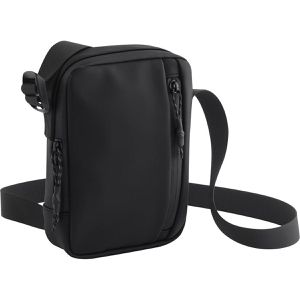 Umhängetasche BagBase Athlux BG319, aus Polyester, schwarz