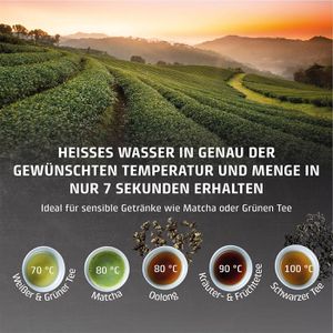 Produktbild für Heißwasserspender Caso HW 666 Inox, einstellbar 40°C - 100°C