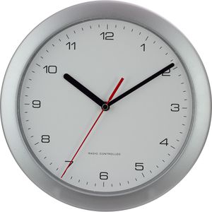 Produktbild für Wanduhr Eurotime 53850-07, Kunststoff, analog, Funkuhr