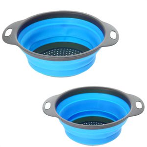 Seiher Böttcher-AG mit 2 Griffen, Kunststoff, faltbar