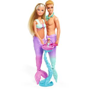 Produktbild für Puppe Steffi-Love Mermaid Family, ab 3 Jahre