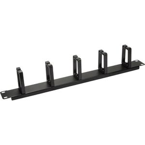 Produktbild für Rangierpanel LogiLink OR104B, Metall, schwarz