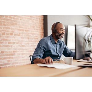 Produktbild für Headset Jabra Evolve 65 TE UC, Mono