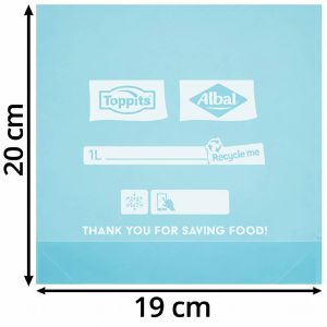 Produktbild für Gefrierbeutel Toppits 1 Liter