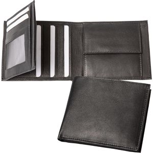 Portemonnaie Alassio 42246, schwarz, aus Echt Leder