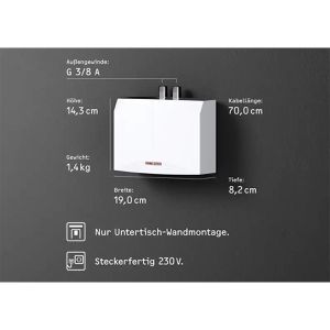Produktbild für Durchlauferhitzer STIEBEL-ELTRON DHM 3, druckfest &amp; drucklos