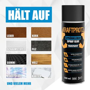 Produktbild für Sprühkleber Kraftprotz 500ml