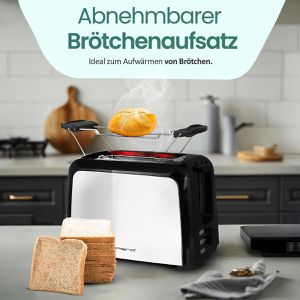 Produktbild für Toaster Emerio TO-123924, mit 6 Röststufen