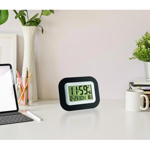 Produktbild für Wanduhr TFA 60.4503, Kunststoff, digital, Funkuhr