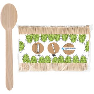 Einwegbesteck Biozoyg DSE06315, Holz