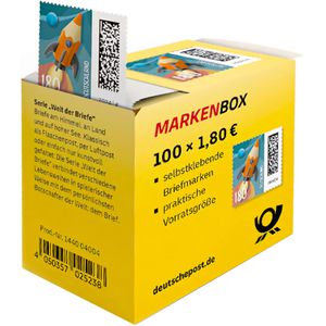 Produktbild für Briefmarken DeutschePost Set, 100 Stück à 1,80 EUR