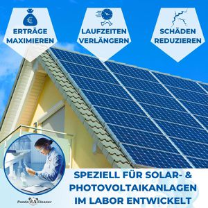 Produktbild für Solarpanel-Reiniger PandaCleaner Solar- &amp; Photovoltaik, Bio