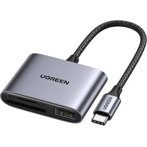 Kartenleser UGREEN 80798, 3 in 1, USB-C 3.0