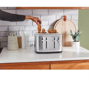 Produktbild für Toaster KitchenAid 5KMT4109ESX, mit 7 Stufen &amp; Auftaufunktion