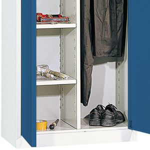 Produktbild für Mehrzweckschrank G-Office UNC.19/N, abschließbar, blau