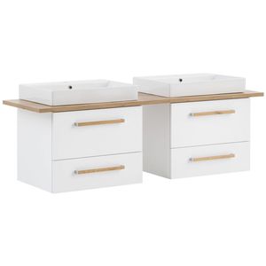 Waschtisch Schildmeyer Duo, hängend, weiß