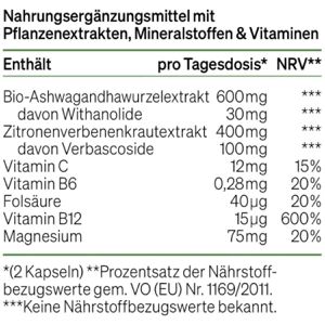 Produktbild für Ashwagandha natural-elements Komplex 120 Kapseln