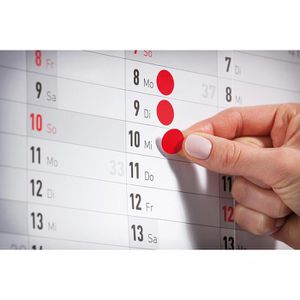 Produktbild für Markierungspunkte Zweckform 3374, rot