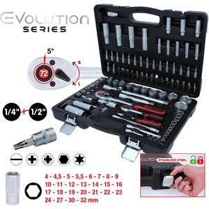 Produktbild für Werkzeugkoffer KS-Tools Steckschlüssel 911.0694