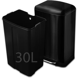Produktbild für Mülleimer Casa-Pura Cubo, schwarz