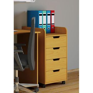 Produktbild für Rollcontainer VCM Konal Maxi 913236, aus Holz, buche