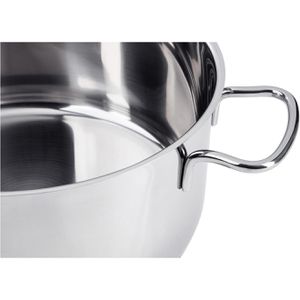 Produktbild für Topfset Kopf Merkur 122487, Edelstahl