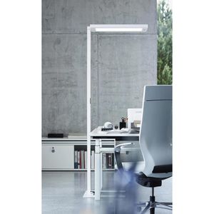 Produktbild für Stehlampe Waldmann Lavigo, LED, weiß, 203,5 cm