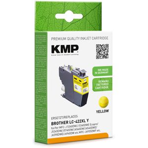 Produktbild für Tinte KMP für Brother LC-422XLY