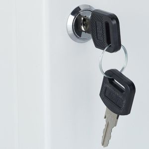 Produktbild für Schlüsselkasten Relaxdays 10025073, weiß