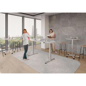 Produktbild für Stehtisch Hammerbacher ST88, lichtgrau