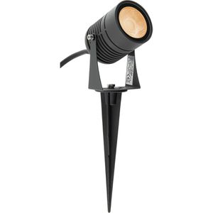 Produktbild für Gartenstrahler SLV Spike, schwarz, mit 6W LED