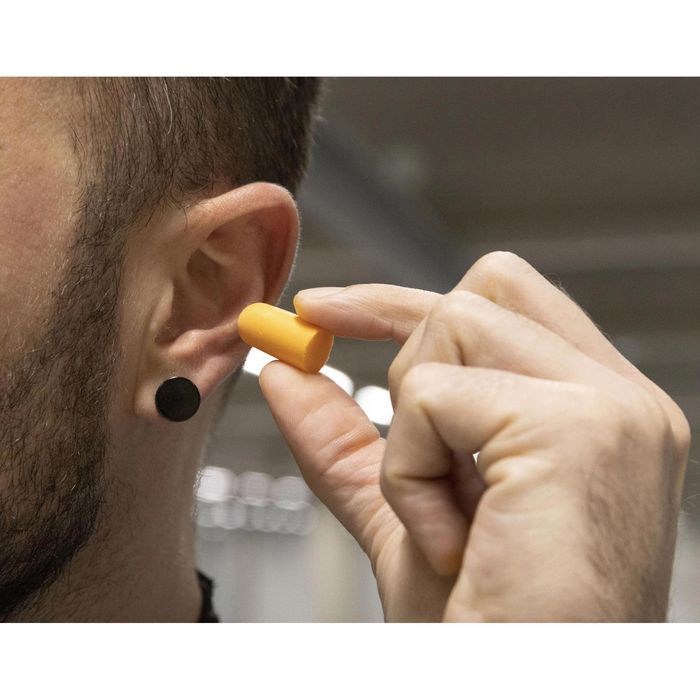 YAFLUG 20 Paar Ohrstöpsel Aus Schaumstoff - Gehörschutz Für Büro, Lernen & Zuhause In Gelb