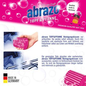 Produktbild für Spülschwamm abrazo Topf &amp; Pfanne, 281810