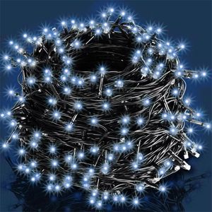 Produktbild für Lichterkette Deuba blau, 160 LED, innen + außen