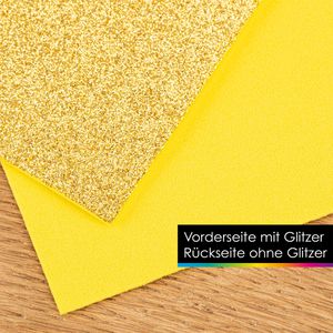 Produktbild für Moosgummi OfficeTree 4822 Glitzer, A4