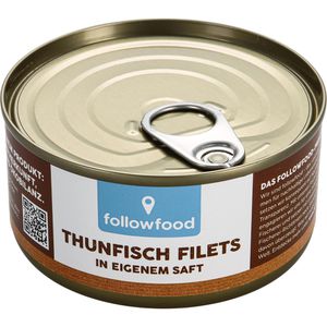 Produktbild für Fischkonserve followfood Thunfisch-Filets