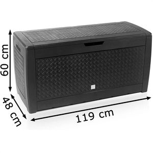 Produktbild für Gartenbox CASARIA Matuba 104256, aus Kunststoff