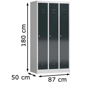 Produktbild für Spind ClassiX X-510138, anthrazit