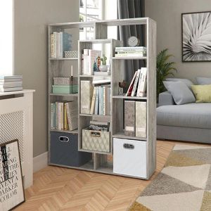 Produktbild für Bücherregal Vicco 80402, grau