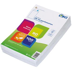 Produktbild für Versandtaschen ÖKI Cello 43606, weiß, C5