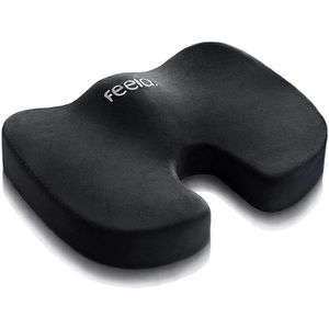 Orthopädisches-Sitzkissen feela weich, schwarz