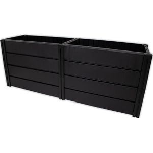 Hochbeet KHW Demeter XL schmal, aus Kunststoff