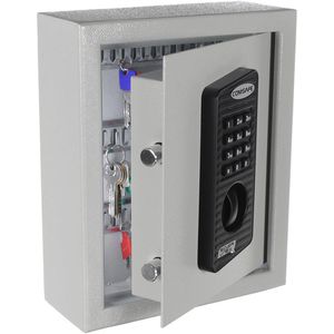 Produktbild für Schlüsselkasten Rottner KeyTronic 20, weiß